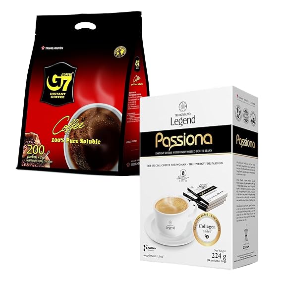 Bundle of Pure Black and Passiona Instant Coffee