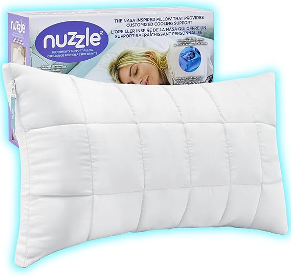 Nuzzle Pillow King Size Adjustable Neck Pillows,Soft Luxury Hotel Feel