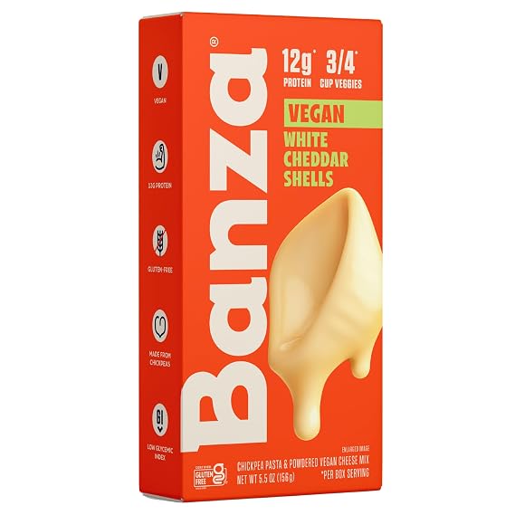 Banza Shells Mac N Chs Wht Chd 5.5 OZ