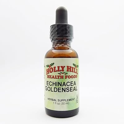 Holly Hill Health Foods, Echinacea & Goldenseal, 1 Ounce