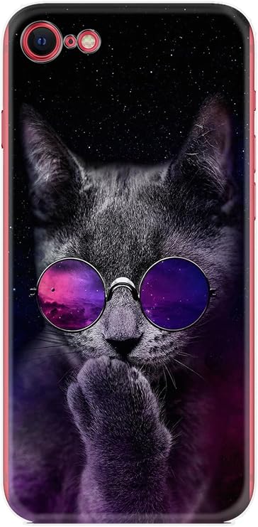 kilifland Apple Iphone 6 6s ile Uyumlu Kılıf Silikon Desen Güzel Seri Carisma Cat 1607