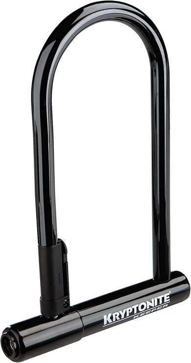 Kryptonite Keeper Long Shackle 12mm U-Lock Bicycle Lock with FlexFrame-U Bracket | bike-locks