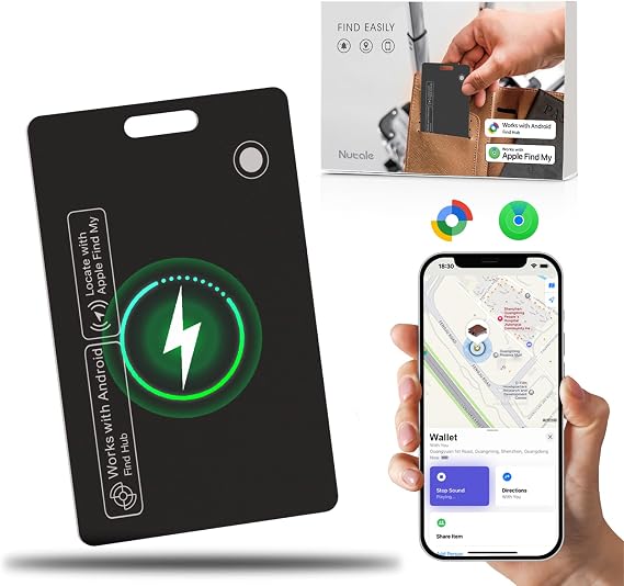Wallet Tracker Card, Bluetooth Tracking Card (iOS & Android)
