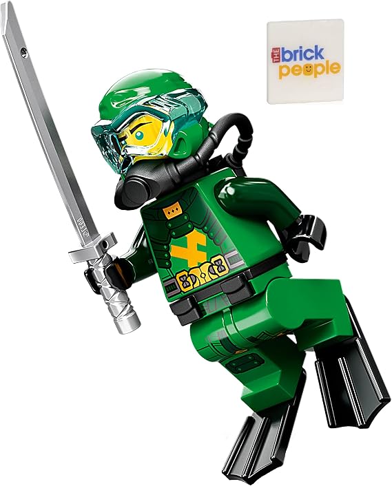 LEGO Ninjago: Lloyd Seabound in Scuba Gear with Grappling Gun and Katana