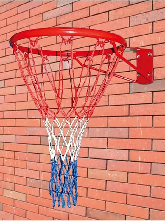 Clifton Fileli Ve Duvar Monte Aparatlı Basketbol Çemberi, Tek Ebat, YLV129, Kırmızı