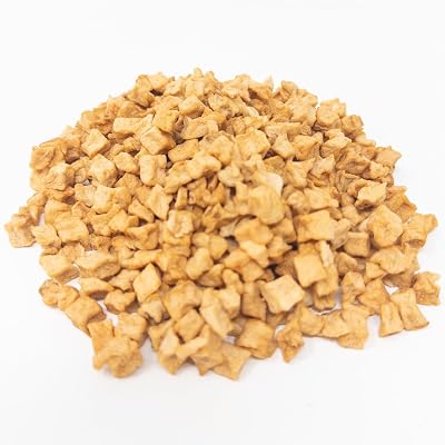 NUTS U.S. - Dried Apple Dices | Freshly Peeled and Cored | No Added Sugar | Chewy Texture | Non-GMO | Packed in a Resealable Bag 2 LBS