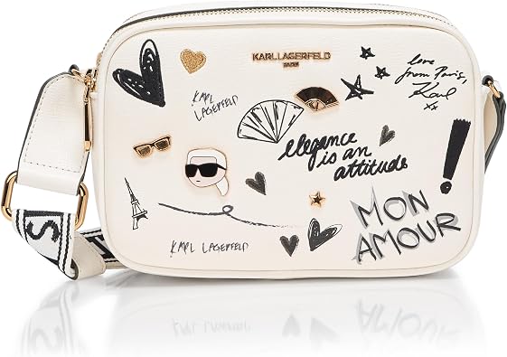 KARL LAGERFELD Women's Maybelle in Paris Crossbody