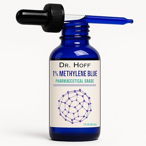 Methylene Blue - USP Grade Methylene Blue - Methylene Blue for Fish, Azul de Metileno, Blue Methylene Pharmaceutical Grade Pure Solution| No Formaldehyde, No Alcohol Mythelene-Blue, 59ml