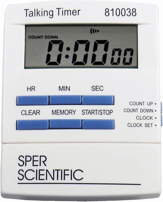 Sper Scientific Talking Lab Countdown Timer