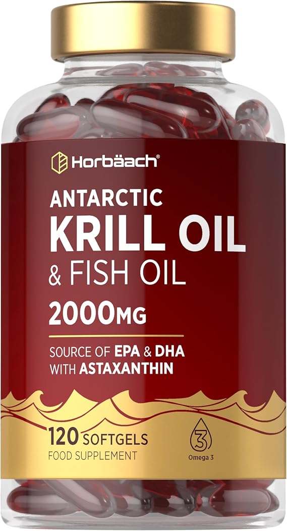 Antarctic Krill Oil Capsules 2000mg - 120 Softgels