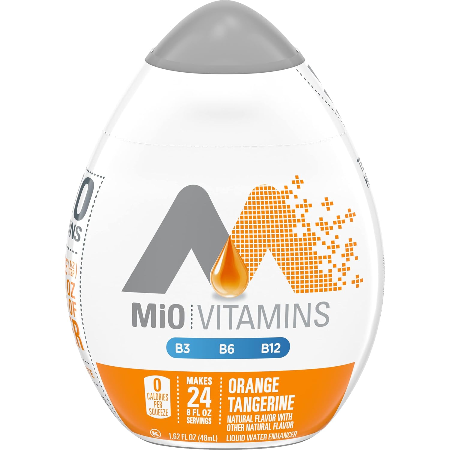 MIO With Vitamins Orange Tangerine Liquid Water Enhancer 1.62 OZ Pack of 24