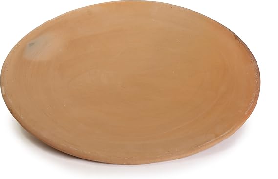 Ancient Cookware, Mexican Clay Comal Griddle, Large, 19 Inches