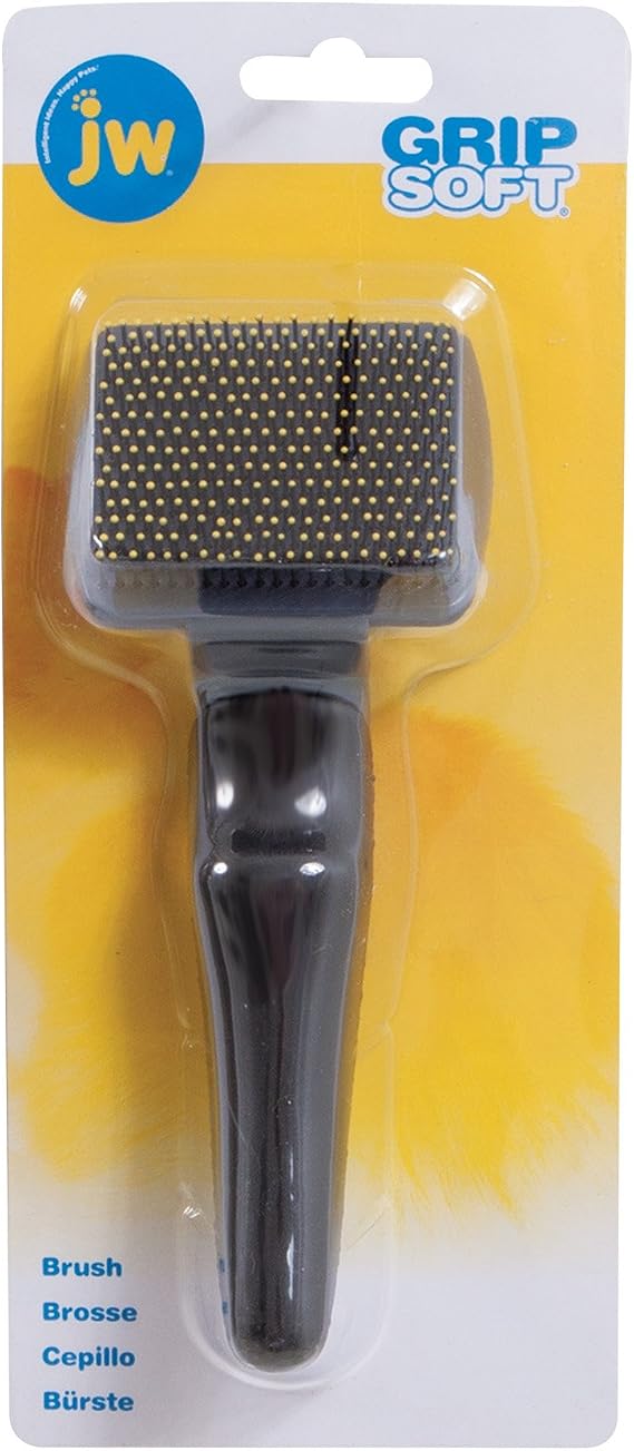 JW GripSoft Cat Slicker Brush; Small