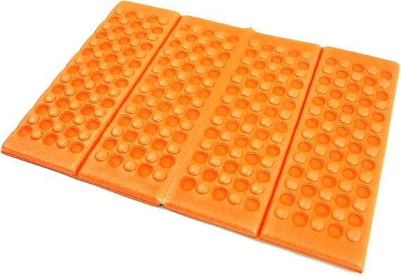 Lomo Folding Sit Mat Camping (Orange) Waterproof Seat Pad for Outdoors Camping Festival Hillwalking