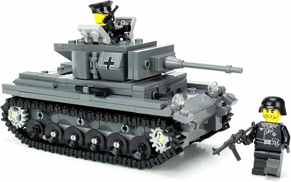 Battle Brick Deluxe German Panzer IV Custom Set