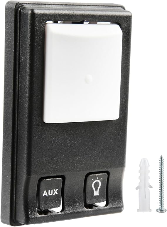 Garage Outlet Door Opener Large Button Control Wall Panel Purple Learn Button for Liftmaster 1345 1355 1356 3220 3240 3265 Chamberlain Craftsman