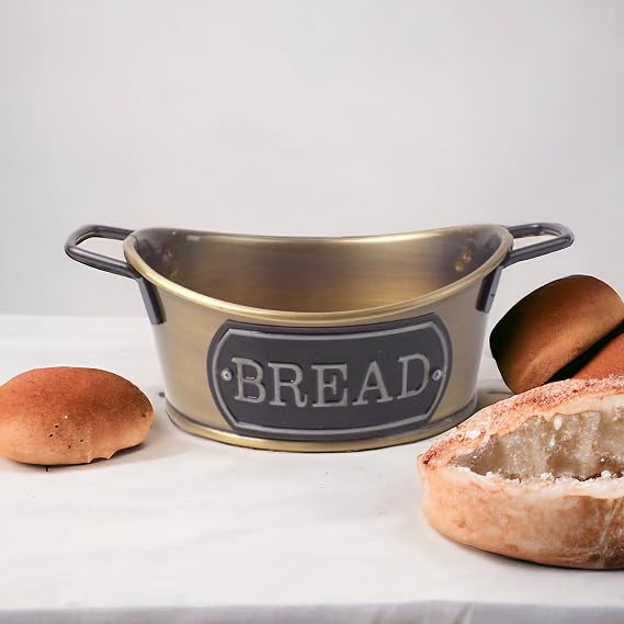 Deconox Gondola Luxury Bread Basket Gondola Luxury Bread Basket with Gold Plated Fineness, Galvanized Durability and Luxury Design