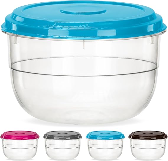 DecorRack X-Large Storage Container, 185 oz Plastic Bowl, Random Color