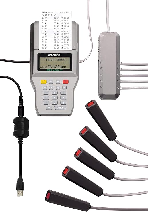 ULTRAK L20 Multi-Lane Timer, 10-Button Set, Printer, 8000 Memory, Track Meet