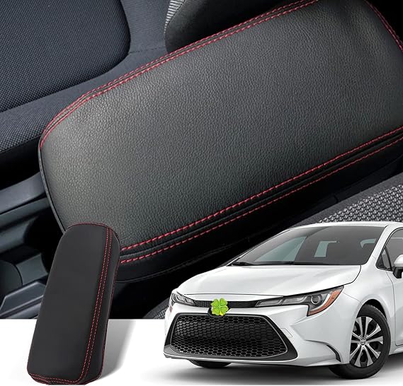 Ruiya Compatible with Toyota Corolla E210 2019-2025 | Corolla Cross 2022-2025 Centre Armrest Cover, Armrest Cover Corolla Centre Console Armrest Protector Car Armrest Box Cover Corolla Accessories