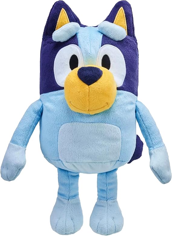 Bluey Talking Plush, 13-Inch Musical Toy with 9 Phrases