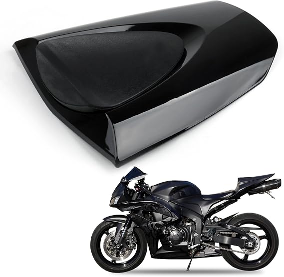 Rear Seat Cover Cowl for Honda CBR600RR CBR 600 RR 2007-2012 Black Bruce & Shark