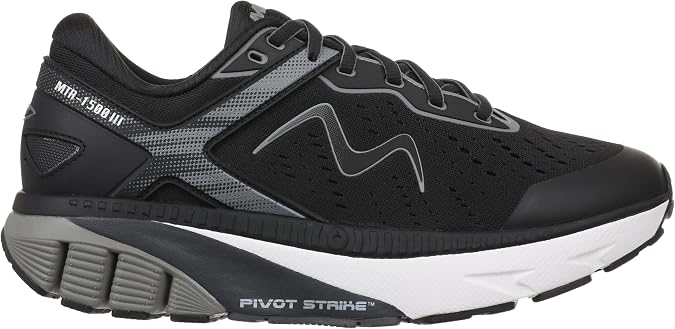 MBT Women's MTR-1500 Iii Lace Up in Black in Size 8