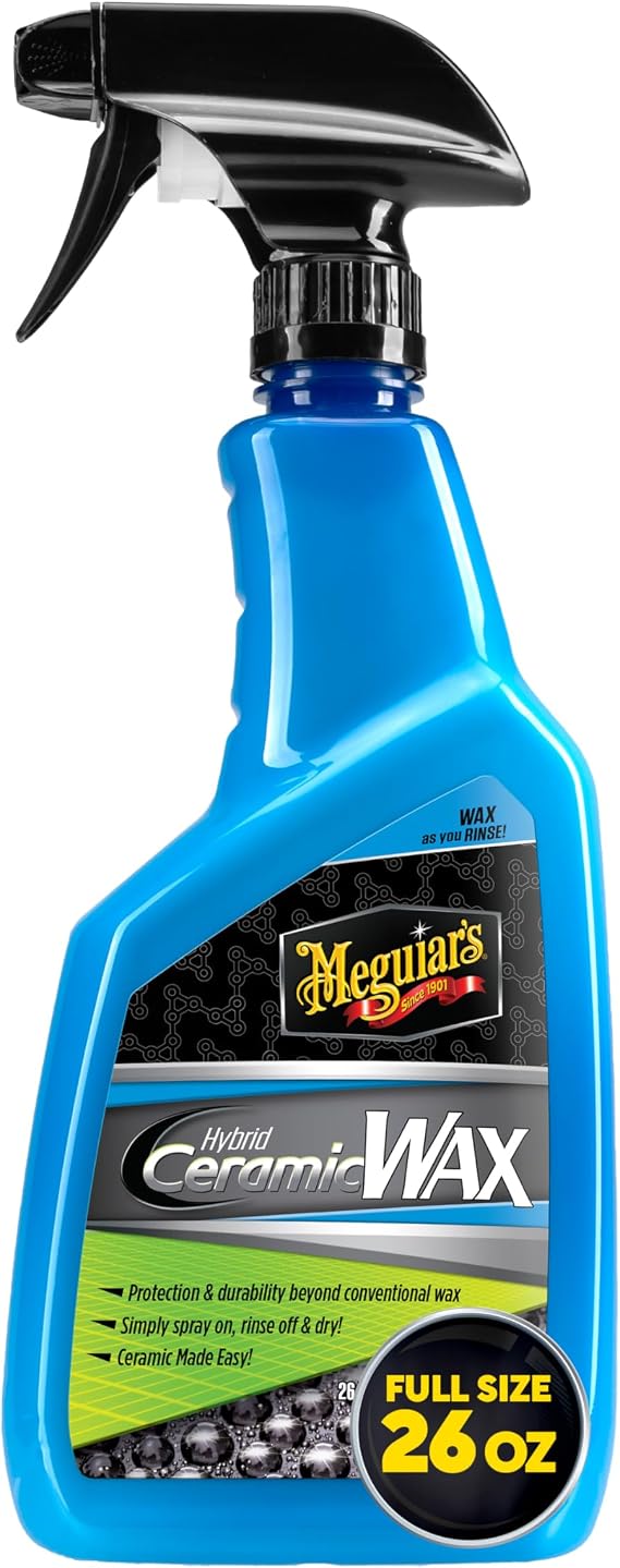 Meguiar's Hybrid Ceramic Wax, 26 oz Trigger Spray