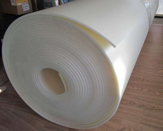 1Pcs Craft Foam HiDense Closed Cell foam Upholstery Crafting Sculpting Craft Supplies, Speakers, Padding, Packaging Off White 1/4 x 15 x 60 by Craft Foam
