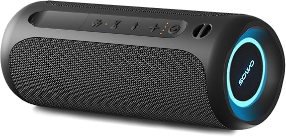 SOWO Bluetooth Speaker Wireless, IPX7 Waterproof Portable Speaker Outdoor