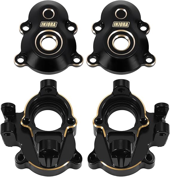 INJORA Steering Knuckles & Cup for Redcat Ascent-18 APEX Scout II Brushless