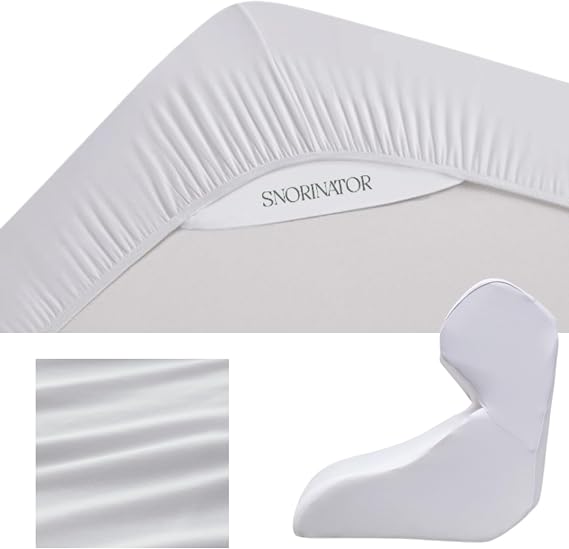 THE SNORINATOR Fitted Pillowcase is a Cool-to-the-Touch, Custom-fit Pillowcase Made specifically Pillow. (Large (Fits Large Snorinator))
