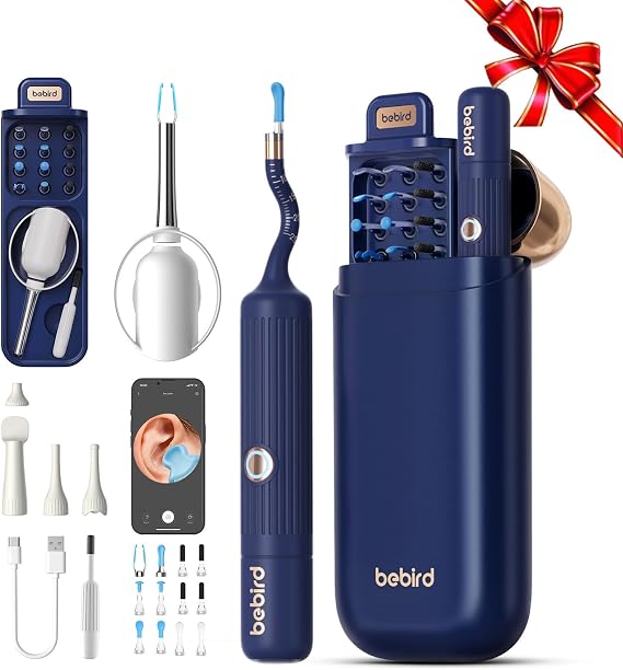Ear Wax Removal Tool Camera,1080P Ear Cleaner with LED, Otoscope
