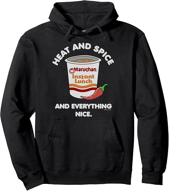 Maruchan Heat And Spice And Everything Nice Logo Pullover Hoodie