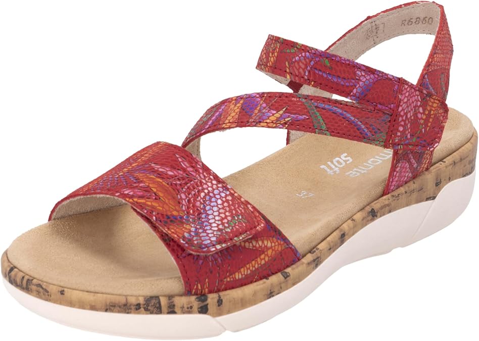 Remonte Women's Strappy Ankle Strap Sandals