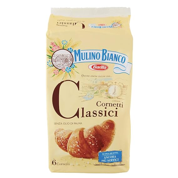 Mulino Bianco, Cornetti - Confezione da 6 Cornetti