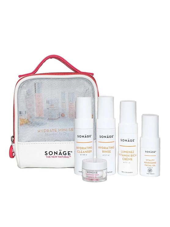 Sonage Hydration Mini set - Travel Size Skincare Kit (Normal to Dry Skin)