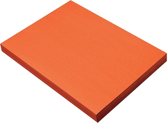 Prang Construction Paper, Stack, One Color, Standard Weight
