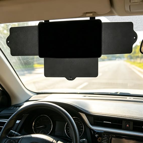 Car Sun Visor Extender, Anti-Glare Polarized Sun Shade, Adjustable Universal Car Accessory (1)