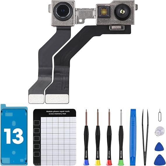 for iPhone 13 Front Facing Camera Replacement OEM 12MP Repair Kit