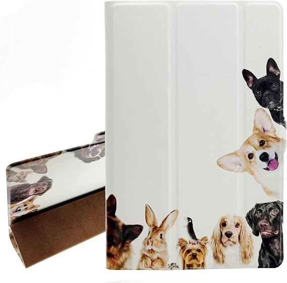 Slim Case Compatible for Tibuta E100 2024 10.1 Inch Tablet Case Flip Stand Cover GGQ