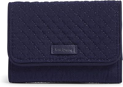 Womens Microfiber Riley Compact Wallet With Rfid Protection