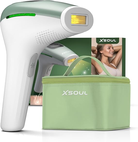Laser Hair Removal, Painless Hair Remover for Women & Men, Ideal for Armpits, Legs, Face & Bikini, at-Home Long-Lasting Hair Reduction