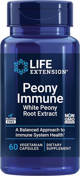 Life Extension Peony Immune, 60 Capsules