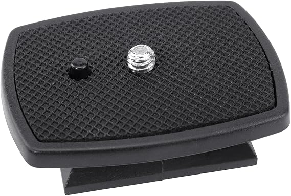 BlingKingdom 43 mm Camera Tripod Quick Release Plate for Tripod Mount | Tripod Quick Release Plate with 1/4 in Screw, Non-slip Design, Easy to Install and Carry