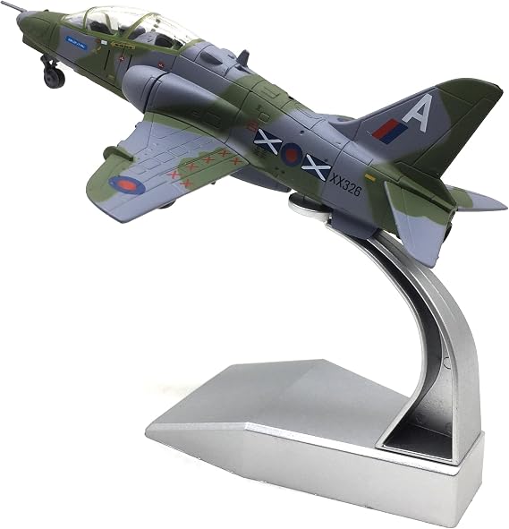 1/72 Scale Model Aircraft Hawk T Eagle Trainer Aircraft Simulation Alloy Fighter Jet Model Plane Military Airplane Models for Adults
