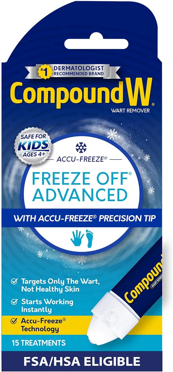 Compound W Freeze Off Advanced Wart Remover, 15 Treatments