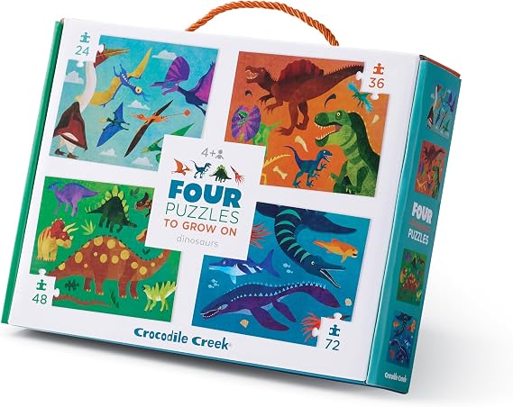 Crocodile Creek 4 Puzzle Dinosaur