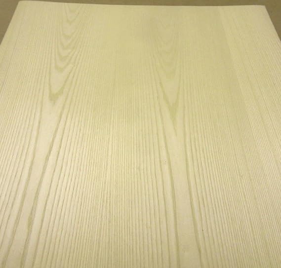 Ash Wood Veneer 24" x 48" with Paper Backer 1/40'' Thickness A Grade Quality