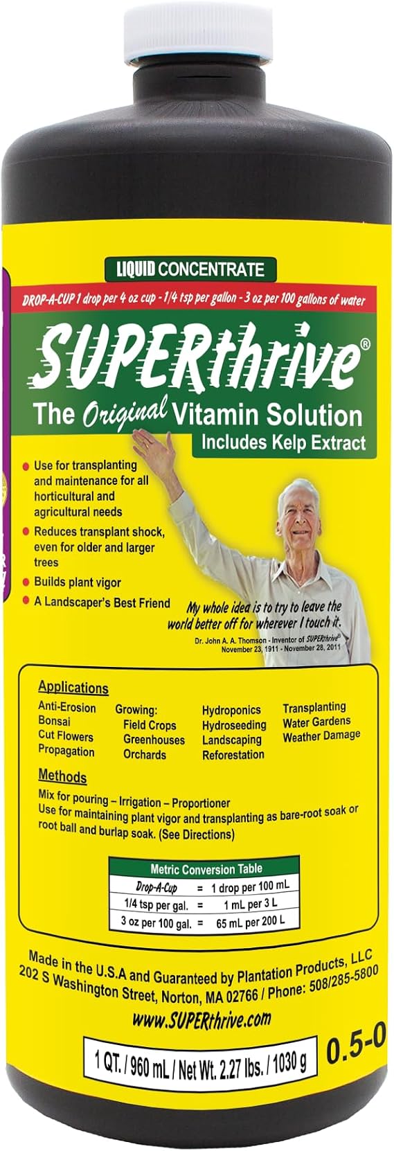 SUPERthrive 960ml Plant Food Supplement